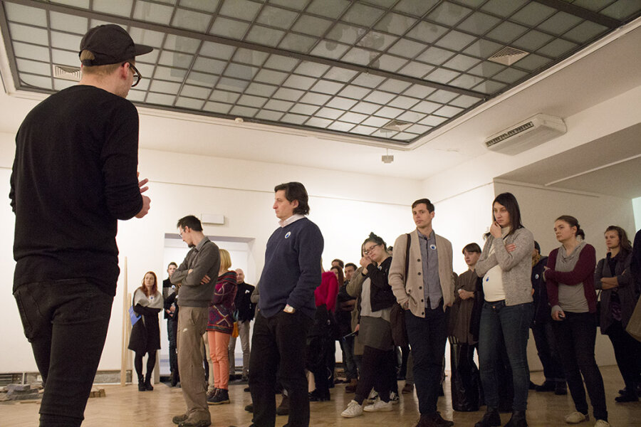 Komentovaná prohlídka 1.2.2017, Foto: L. Sedláčková